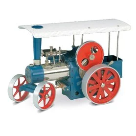 Wilesco D405 Blue Steam Traction Engine