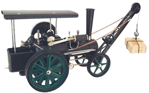 Wilesco D405/1 with Crane